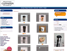 Tablet Screenshot of cuppaper.net